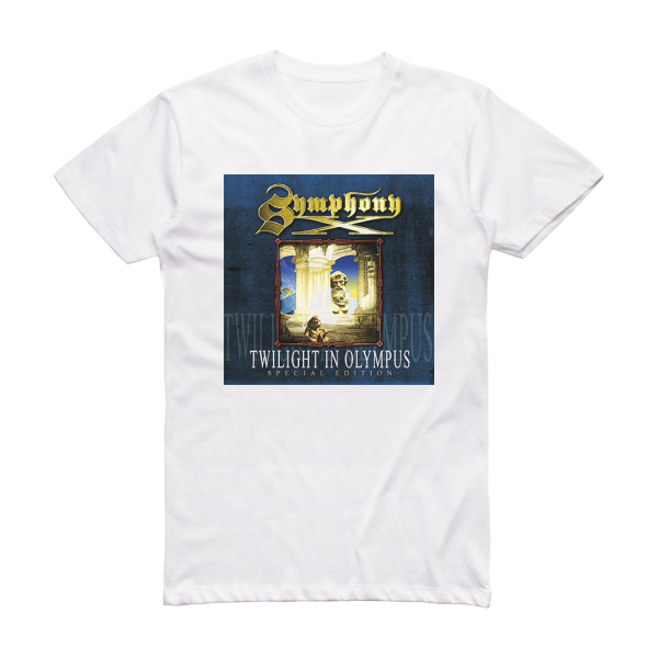 Symphony X Twilight In Olympus 2 Album Cover T-Shirt White