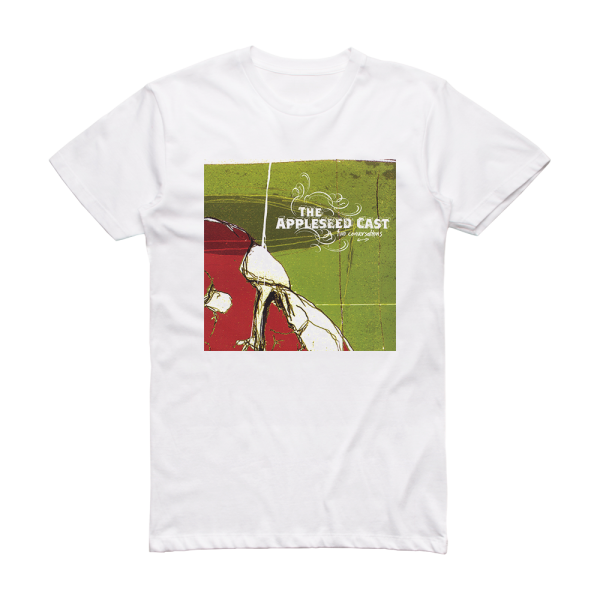 The Appleseed Cast Two Conversations Album Cover T-Shirt White