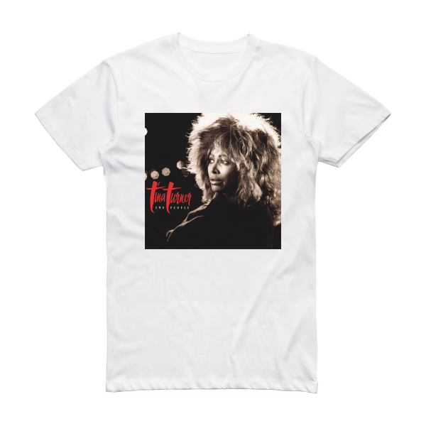 Tina Turner Two People Album Cover T-Shirt White