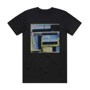 Tigers Jaw Two Worlds Album Cover T-Shirt Black