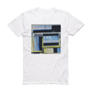 Tigers Jaw Two Worlds Album Cover T-Shirt White