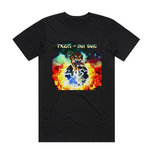 Tygers of Pan Tang Tygers Of Pan Tang Album Cover T-Shirt Black