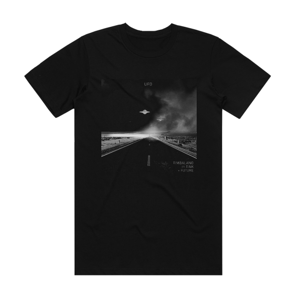 Timbaland Ufo Album Cover T-Shirt Black