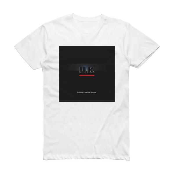 U K Ultimate Collectors Edition Album Cover T-Shirt White