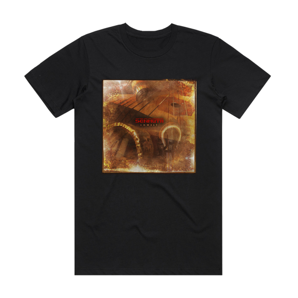 Senmuth Umwelt Album Cover T-Shirt Black