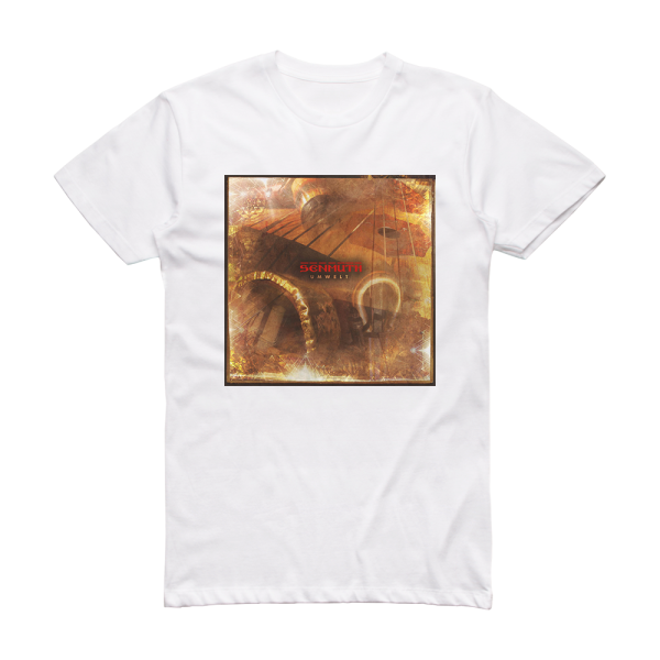 Senmuth Umwelt Album Cover T-Shirt White