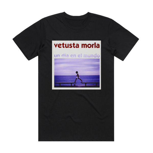 Vetusta Morla Un Da En El Mundo Album Cover T-Shirt Black