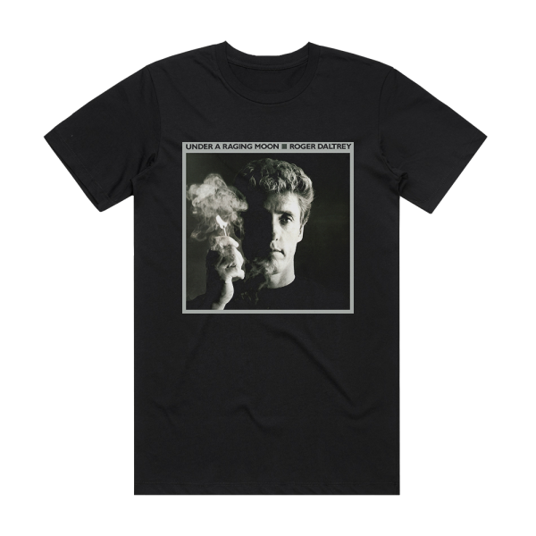 Roger Daltrey Under A Raging Moon 2 Album Cover T-Shirt Black