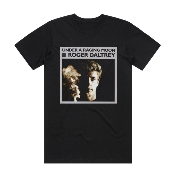 Roger Daltrey Under A Raging Moon 3 Album Cover T-Shirt Black