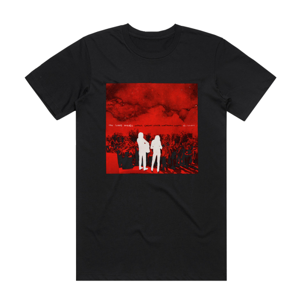 The White Stripes Under Great White Northern Lights B Shows Album Cover T-Shirt Black