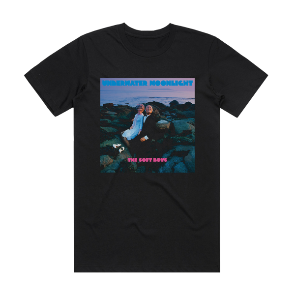 The Soft Boys Underwater Moonlight Album Cover T-Shirt Black