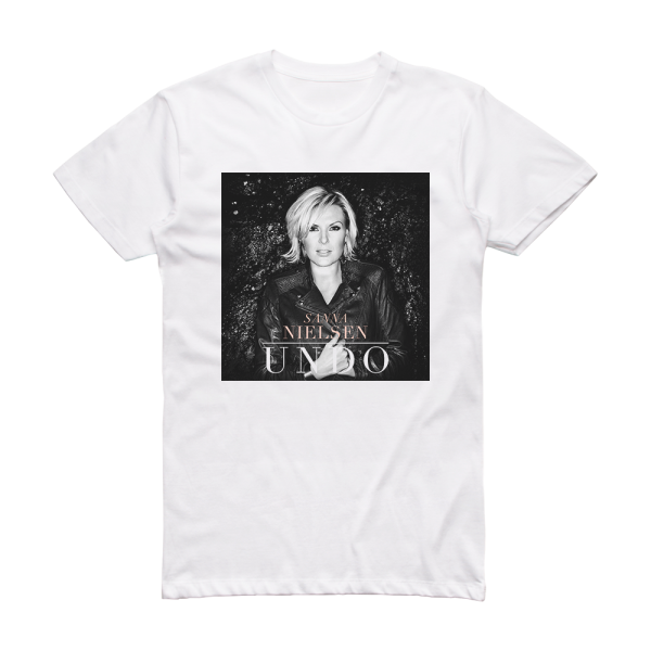 Sanna Nielsen Undo Album Cover T-Shirt White