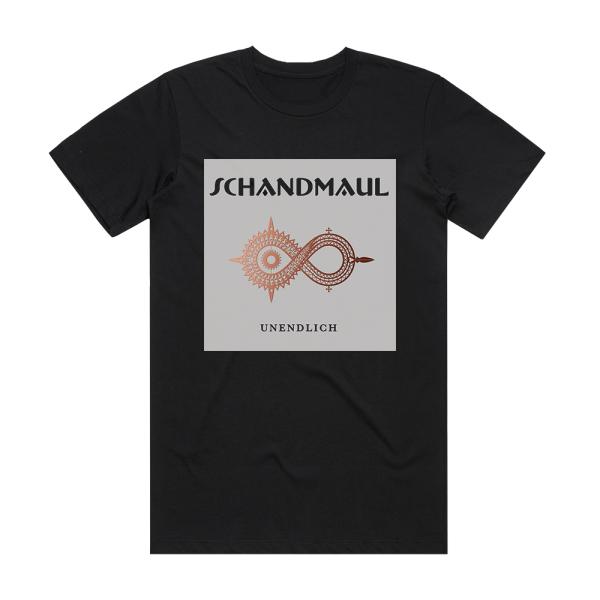 Schandmaul Unendlich Album Cover T-Shirt Black