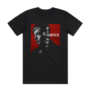 Sunrise Avenue Unholy Ground Album Cover T-Shirt Black