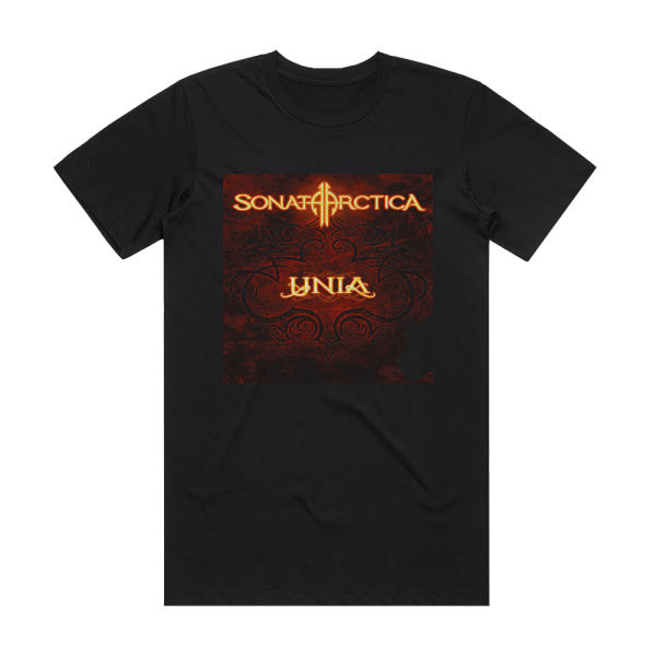 Sonata Arctica Unia Album Cover T-Shirt Black