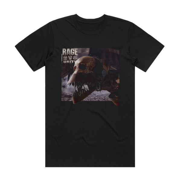 Rage Unity 1 Album Cover T-Shirt Black