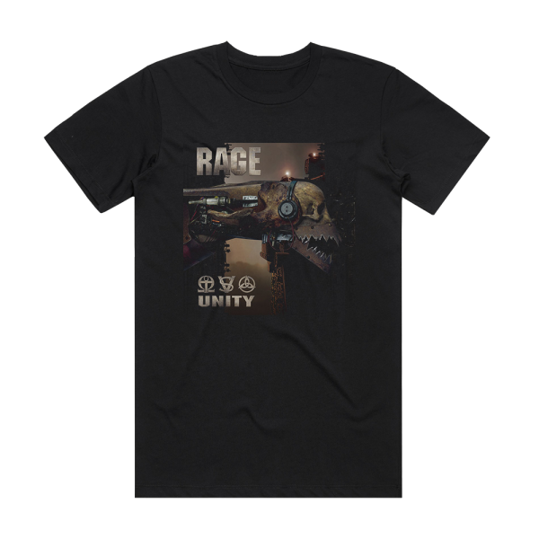 Rage Unity 2 Album Cover T-Shirt Black