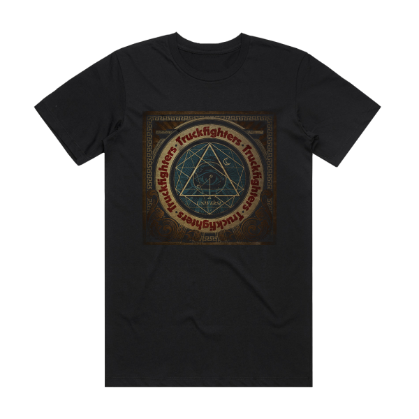 Truckfighters Universe Album Cover T-Shirt Black