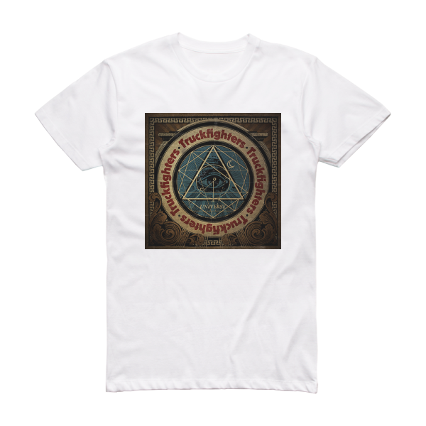 Truckfighters Universe Album Cover T-Shirt White