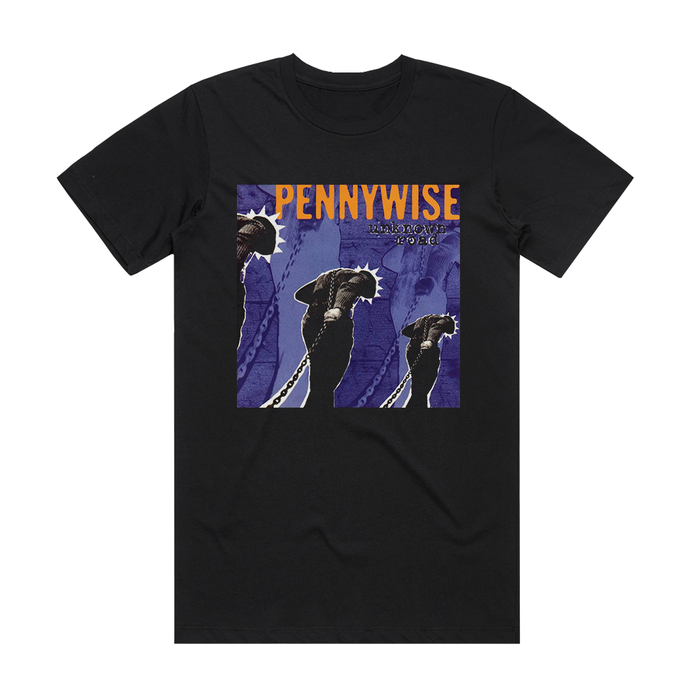 Pennywise Unknown Road Album Cover T-Shirt Black