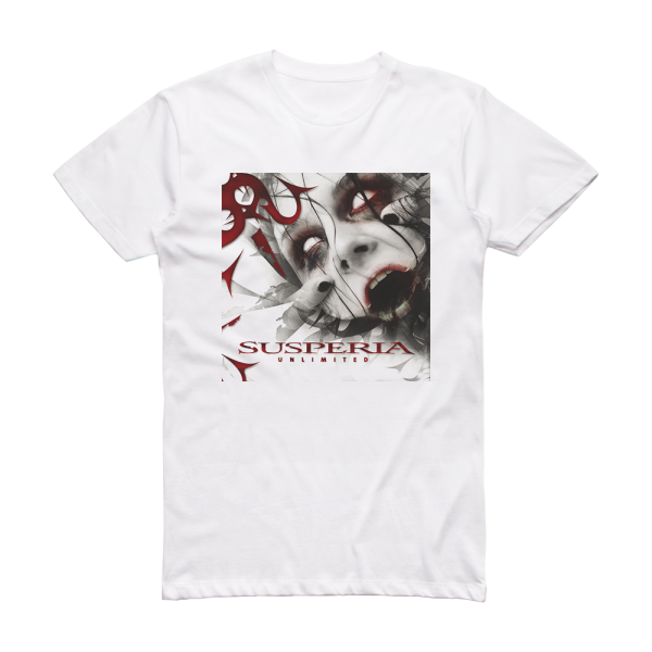 Susperia Unlimited Album Cover T-Shirt White