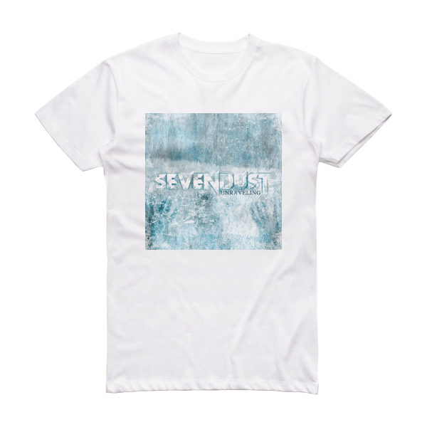 Sevendust Unraveling Album Cover T-Shirt White