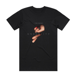 Trickski Unreality Album Cover T-Shirt Black