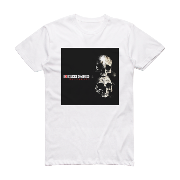 Suicide Commando Unterwelt Album Cover T-Shirt White