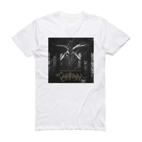 Varathron Untrodden Corridors Of Hades Album Cover T-Shirt White