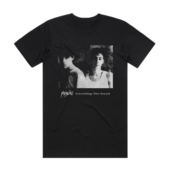 Psyche Unveiling The Secret Album Cover T-Shirt Black