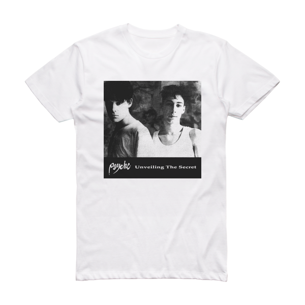 Psyche Unveiling The Secret Album Cover T-Shirt White