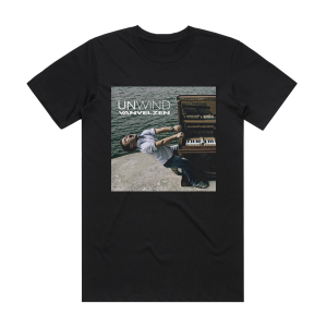 VanVelzen Unwind Album Cover T-Shirt Black