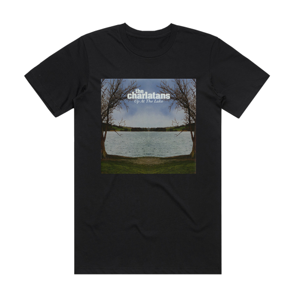 The Charlatans Up At The Lake Album Cover T-Shirt Black