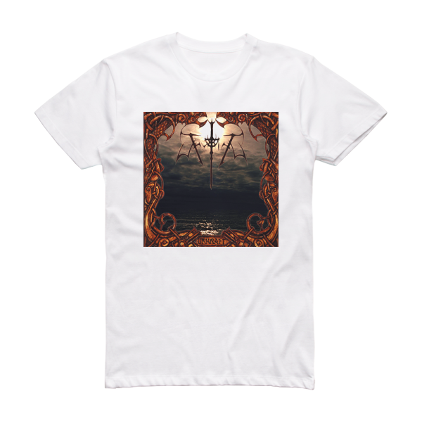 Thyrfing Urkraft Album Cover T-Shirt White