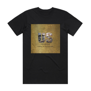 T I Us Or Else Letter To The System Album Cover T-Shirt Black