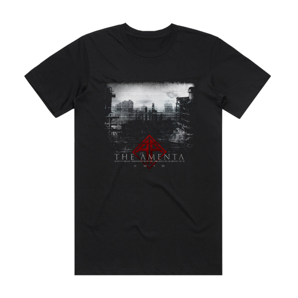 The Amenta V01D Album Cover T-Shirt Black