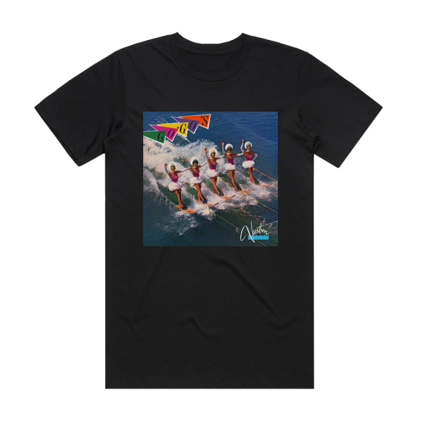 The Go-Gos Vacation 1 Album Cover T-Shirt Black