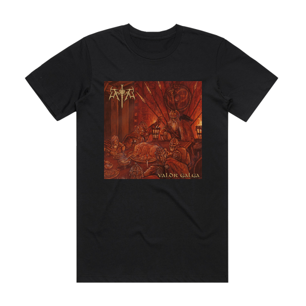 Thyrfing Valdr Galga Album Cover T-Shirt Black