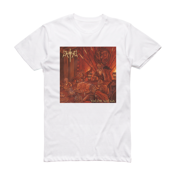 Thyrfing Valdr Galga Album Cover T-Shirt White