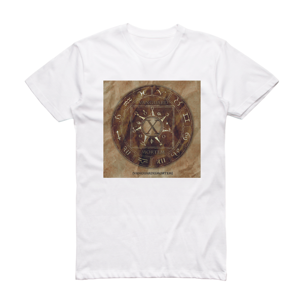 Vanguard X Mortem Vanguardismortem Album Cover T-Shirt White