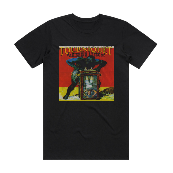 Tourniquet Vanishing Lessons Album Cover T-Shirt Black