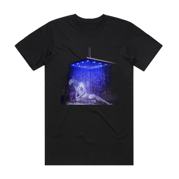 Sandtimer Vaporwave Is Dead Album Cover T-Shirt Black