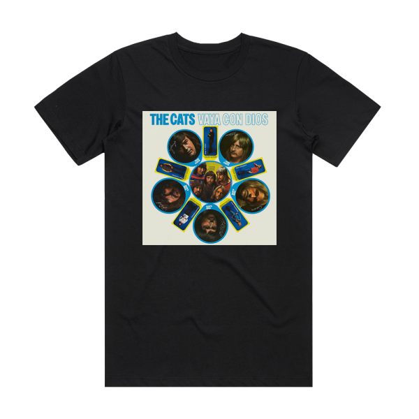 The Cats Vaya Con Dios Album Cover T-Shirt Black