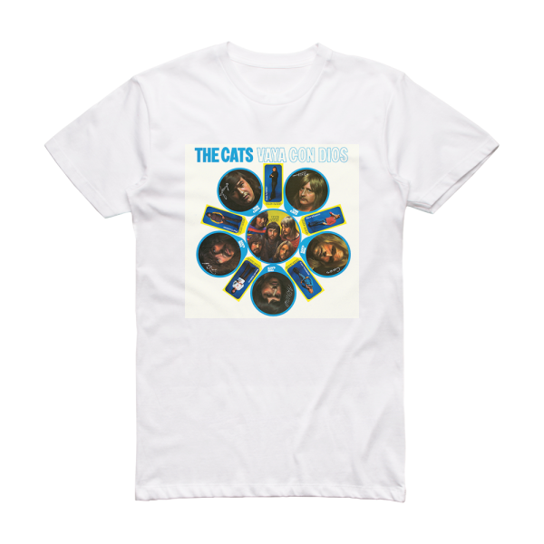 The Cats Vaya Con Dios Album Cover T-Shirt White