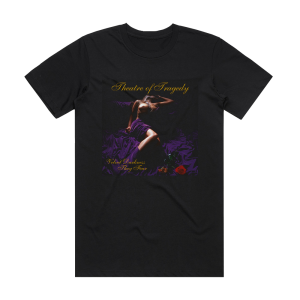 Theatre of Tragedy Velvet Darkness They Fear Album Cover T-Shirt Black