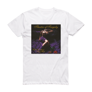 Theatre of Tragedy Velvet Darkness They Fear Album Cover T-Shirt White