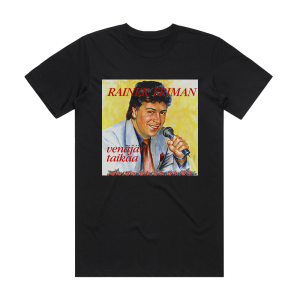 Rainer Friman Venjn Taikaa Album Cover T-Shirt Black