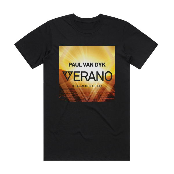 Paul van Dyk Verano Album Cover T-Shirt Black