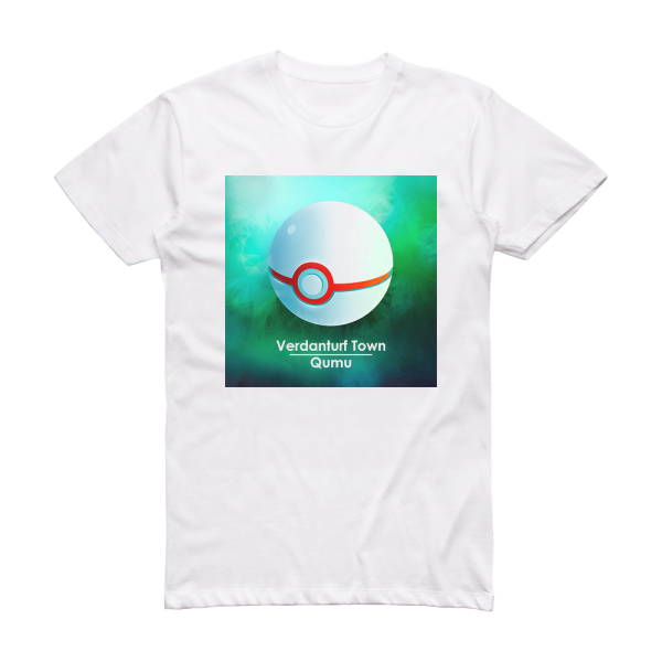 Qumu Verdanturf Town From Pokmon Ruby And Sapphire Album Cover T-Shirt White