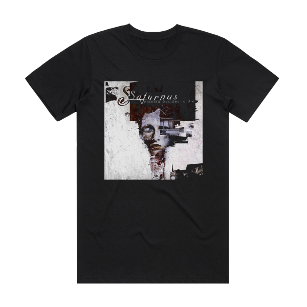 Saturnus Veronika Decides To Die Album Cover T-Shirt Black